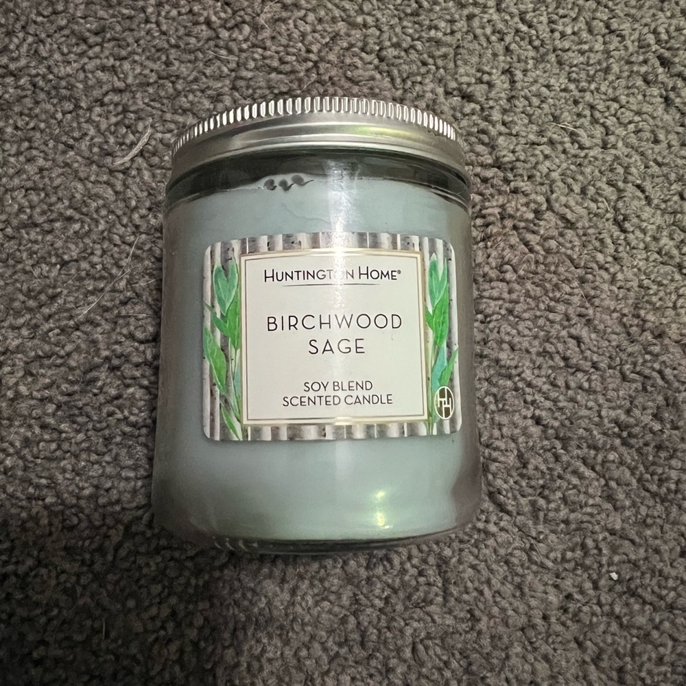 NEW! Birchwood Sage Soy Candle.